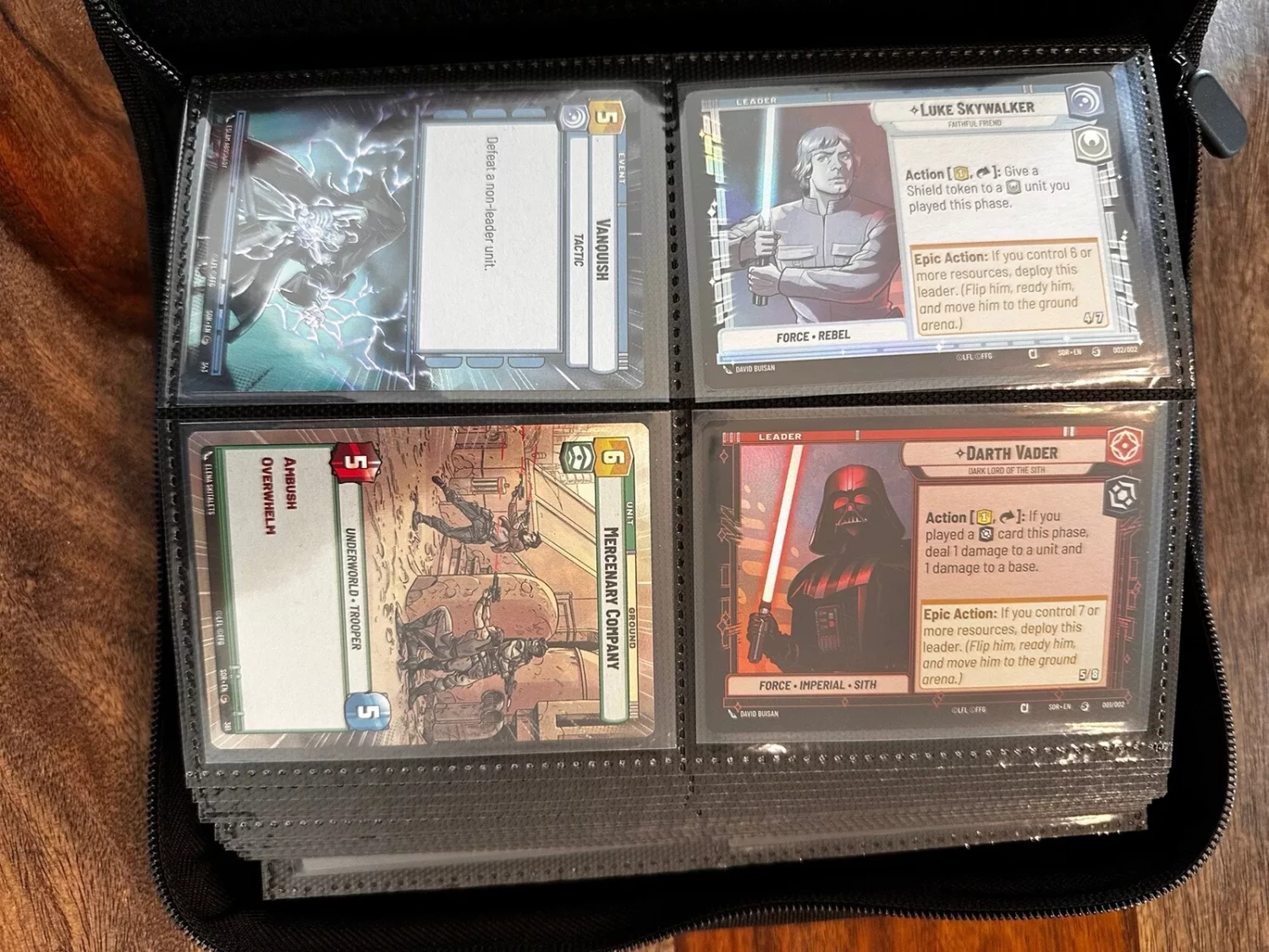 Star Wars Unlimited Card Lot-160 Rare, Common & Uncommon Foils, Hyperspace Etc